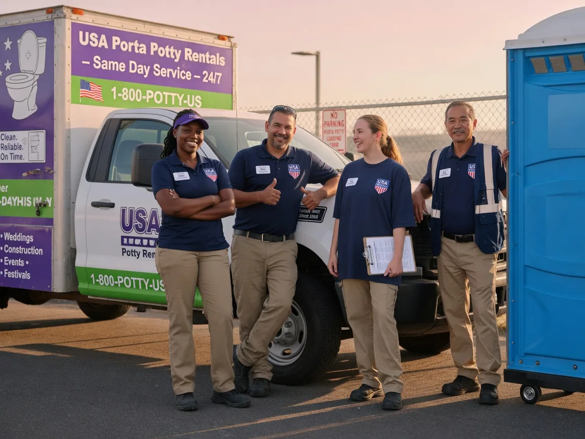 Porta Potty Rental company in Madison, CA
