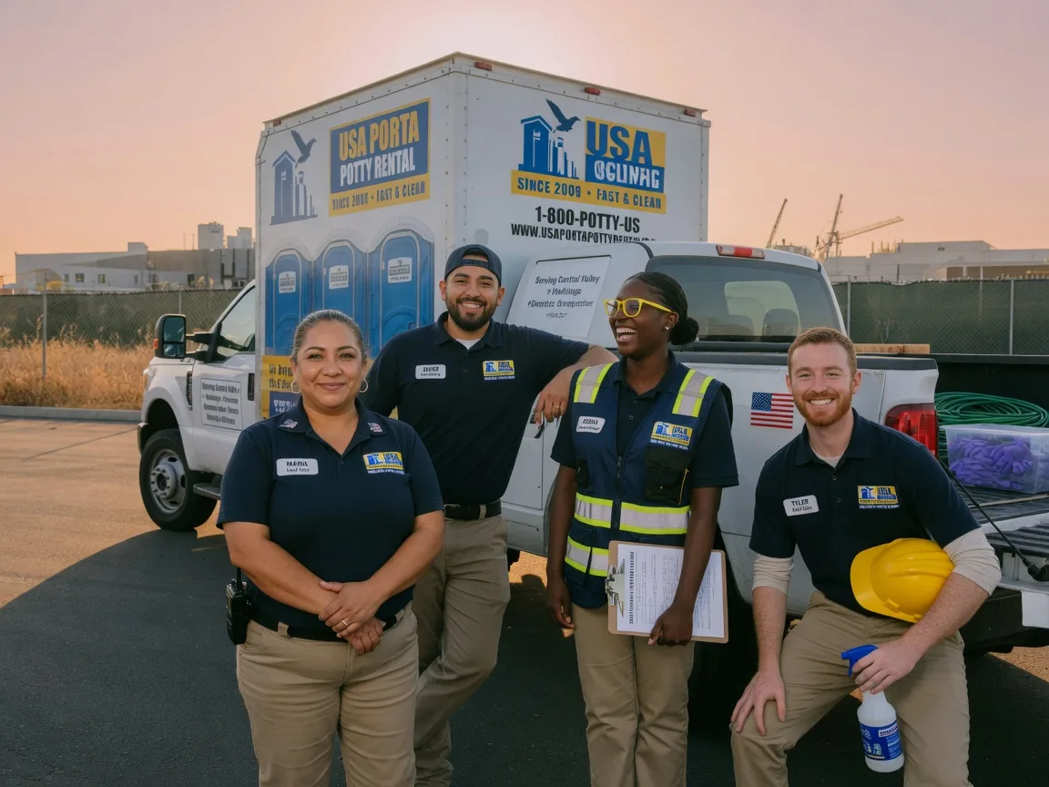 Porta Potty Rental company in Madison, CA